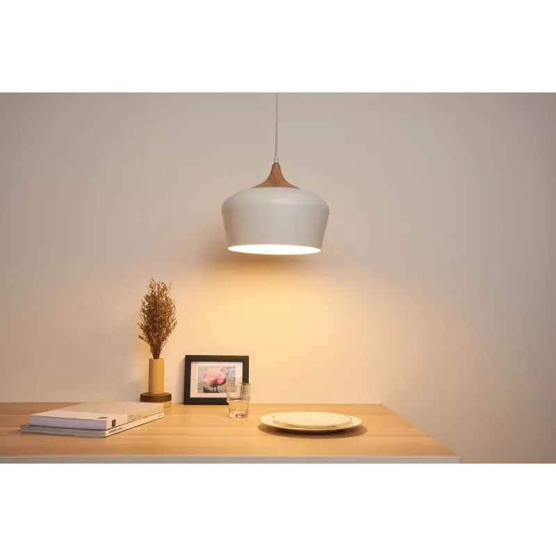Blanc/Esthétique bois 230V Métal Blanc/Esthétique bois 230V Métal