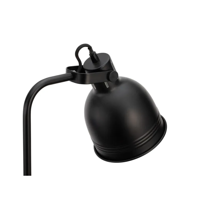 Lampadaire Grand Leisure max25W E27 Noir 230V Métal