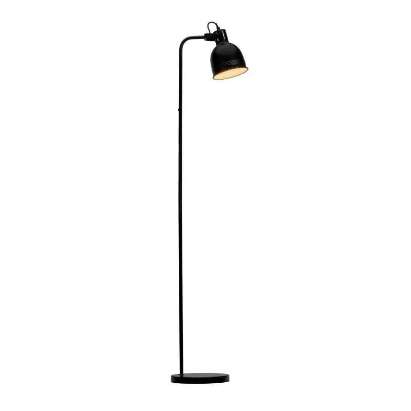 Lampadaire Grand Leisure max25W E27 Noir 230V Métal