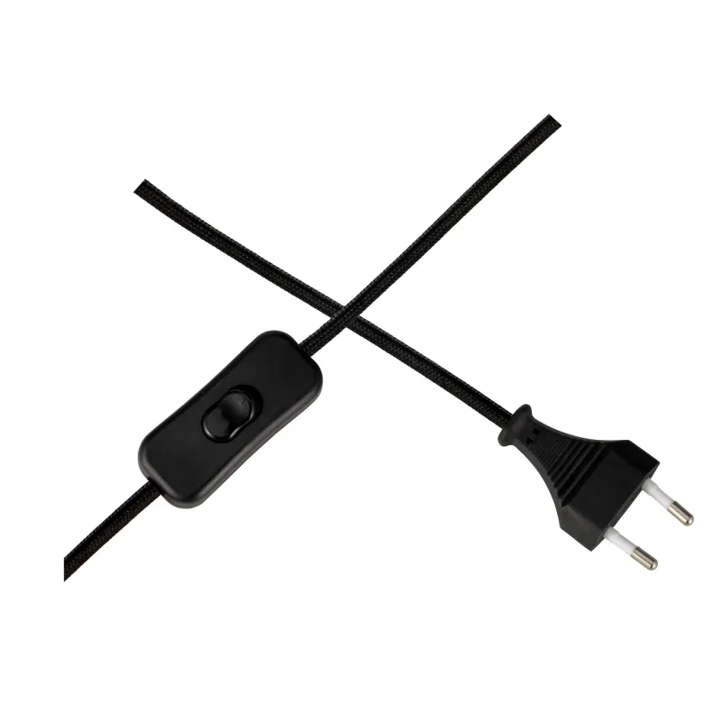 Lampadaire Grand Leisure max25W E27 Noir 230V Métal