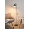 Lampadaire Grand Leisure max25W E27 Noir 230V Métal