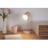 Lampe à poser True Pearl max25W E14 Rose 230V Métal