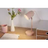 Lampe à poser True Pearl max25W E14 Rose 230V Métal