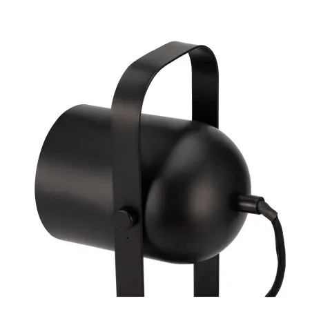 Lampe à poser True Crush max25W E14 Noir 230V Métal