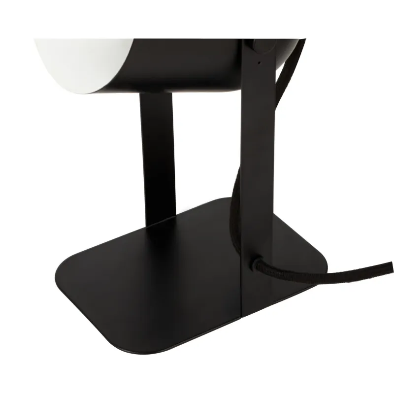 Lampe à poser True Crush max25W E14 Noir 230V Métal