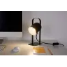 Lampe à poser True Crush max25W E14 Noir 230V Métal