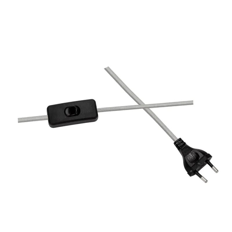 Lampe à poser Glowing Bloom max40W E14 Gris/Blanc 230V céramique