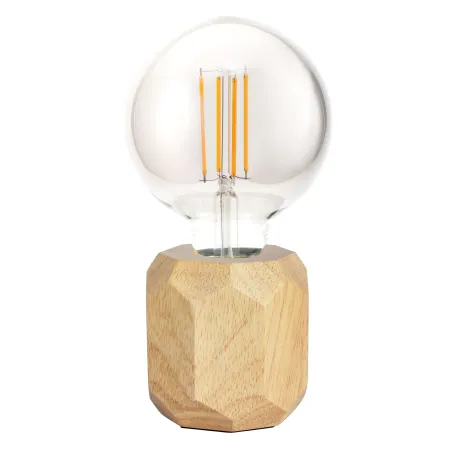 Lampe à poser Woody Sparkle max25W E27 Bois 230V