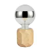 Lampe à poser Woody Sparkle max25W E27 Bois 230V