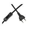 Lampe à poser Woody Sparkle max25W E27 Bois 230V