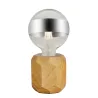 Lampe à poser Woody Sparkle max25W E27 Bois 230V