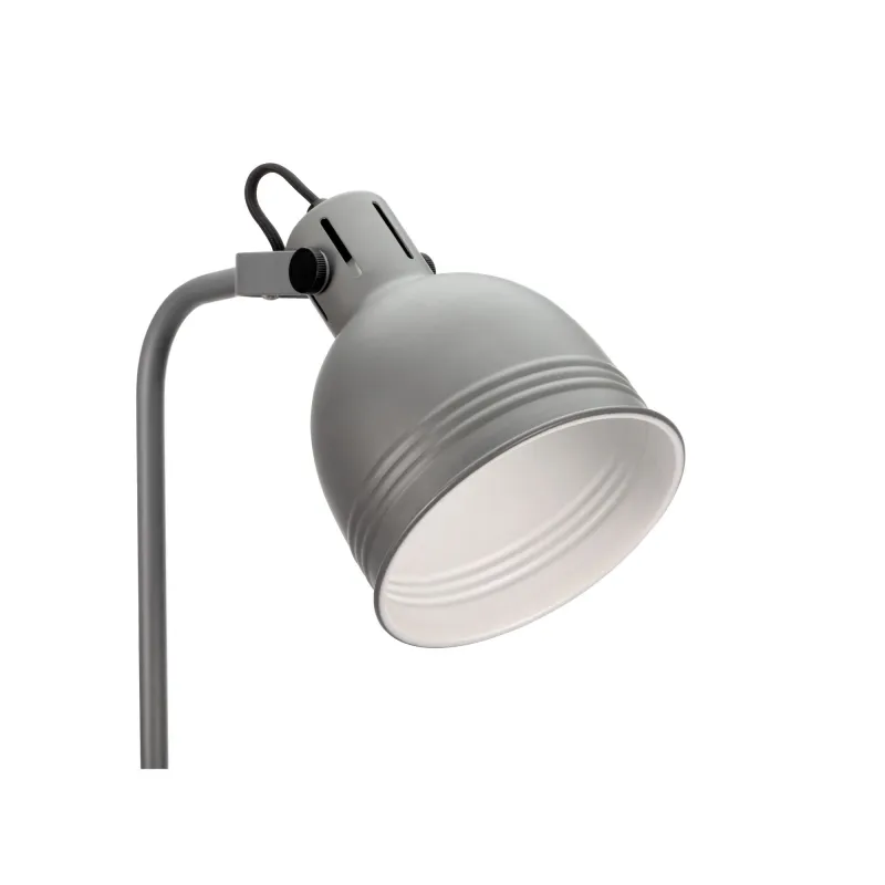 Lampadaire Grand Leisure max25W E27 Gris 230V Métal