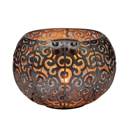 Lanterne solaire Sunshine Miracle ext Argent métal