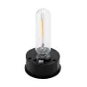 Lanterne solaire Sunshine Miracle ext Argent métal