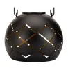 Lanterne solaire Sunshine Cheer ext Noir/Doré métal