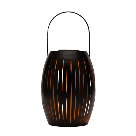 Lanterne solaire Sunshine Joy ext Noir/Doré métal