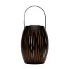 Lanterne solaire Sunshine Joy ext Noir/Doré métal