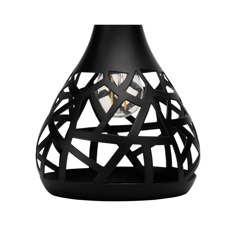 Suspension solaire Sunshine Magic ext Noir métal