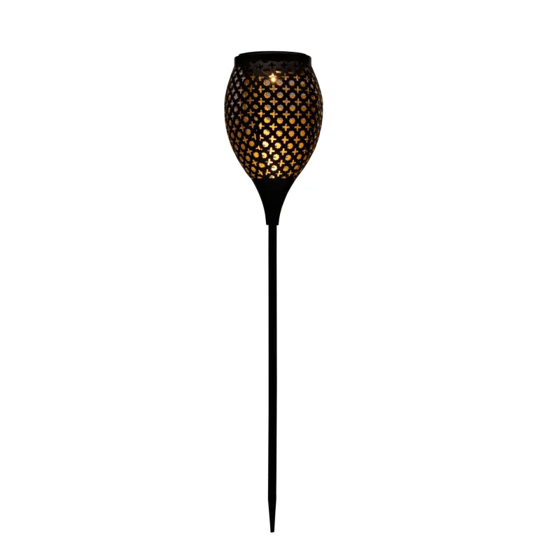 Piquet solaire Sunshine Buddy extérieur Noir/Doré métal