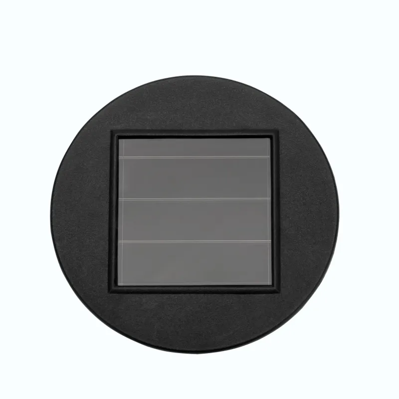 Piquet solaire Sunshine Flower extérieur Noir/Doré métal