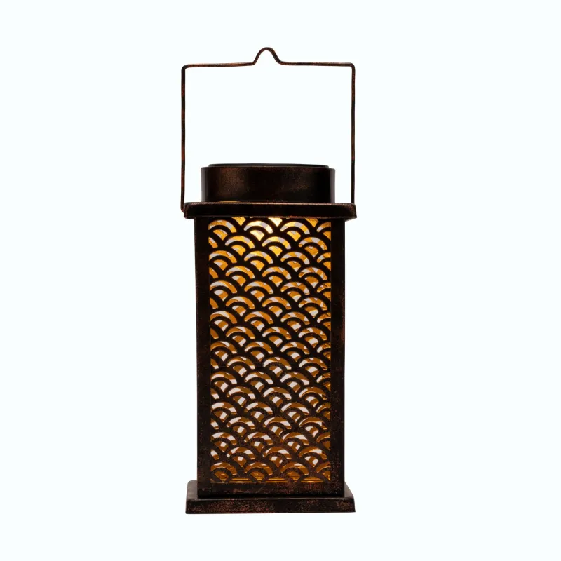 Lanterne solaire Sunshine Stunner ext Bronze/Doré Métal