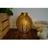 Lanterne solaire Sunshine Aura extérieur Doré métal