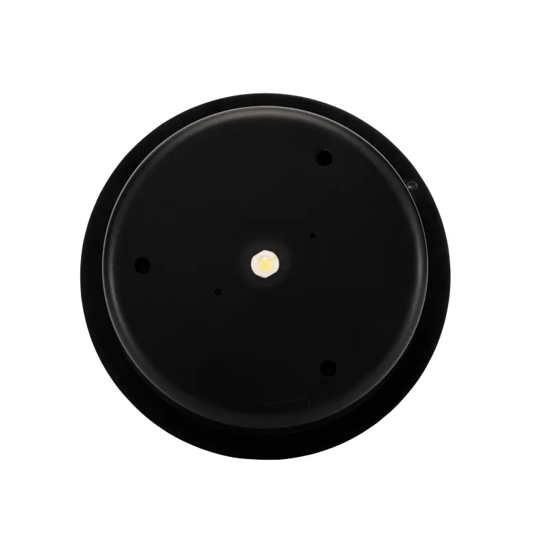 Lanterne solaire Sunshine Delight ext Rotin synthétique Noir/Métal