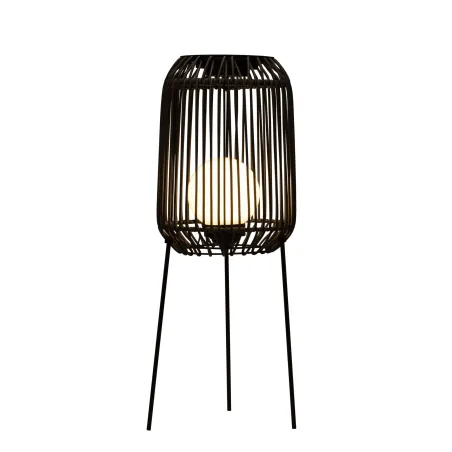 Lampadaire solaire Sunshine Coziness Extérieur Noir/Gris Rotin synth/Mét