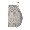 Lanterne solaire Sunshine Diamond ext Blanc métal