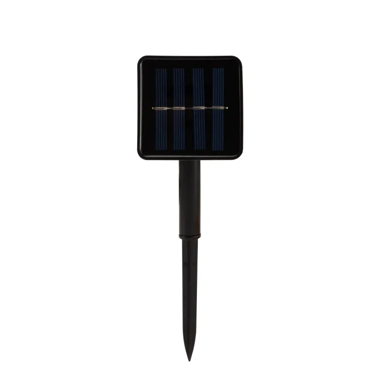 Guirlande solaire Sunshine Glamour Extérieur Doré métal