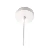 Suspension Pure Shine max20W E27 Blanc/bois 230V métal/bois