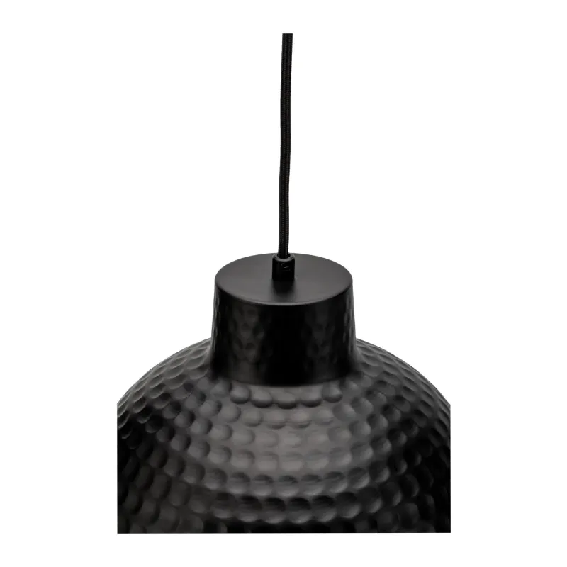 Suspension Glooming Beauty max20W E27 Noir 230V Métal
