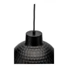 Suspension Glooming Beauty max20W E27 Noir 230V Métal