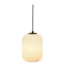 Suspension Noble Purity max20W E27 Blanc/Champagne 230V Verre/Métal