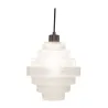 Suspension Noble Brilliance max20W E27 Clair/Chrom 230V Verre/Métal