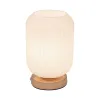 Lampe à poser Noble Purity max20W E27 Blanc/champagne doré 230V Verre/Métal