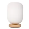 Lampe à poser Noble Purity max20W E27 Blanc/champagne doré 230V Verre/Métal