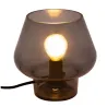 Lampe à poser Crystal Gleam max20W E14 Verre fumé 230V Verre