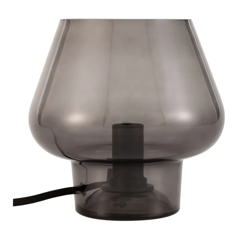 Lampe à poser Crystal Gleam max20W E14 Verre fumé 230V Verre
