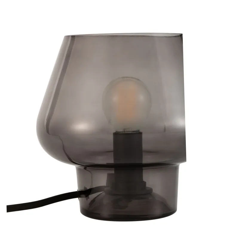 Lampe à poser Crystal Gleam max20W E14 Verre fumé 230V Verre
