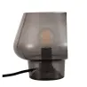 Lampe à poser Crystal Gleam max20W E14 Verre fumé 230V Verre