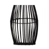 Suspension Timber Love max20W E27 Noir 230V Rotin/Métal