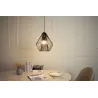 Suspension Shiny Delight max20W E27 Noir 230V Métal