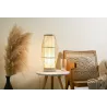 Lampe à poser Woody Passion max20W E27 Beige 230V bambou/plastique