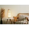 Lampe à poser Woody Passion max20W E27 Beige 230V bambou/plastique