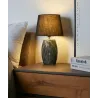 Lampe à poser Midnight Dream max20W E27 Noir/Gris 230 V Tissu/Keramik