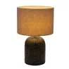 Lampe à poser Shiny Dreamer max20W E14 Beige/Gris 230V tissu/céramique