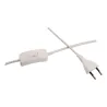 Lampe à poser Shiny Dreamer max20W E14 Beige/Gris 230V tissu/céramique
