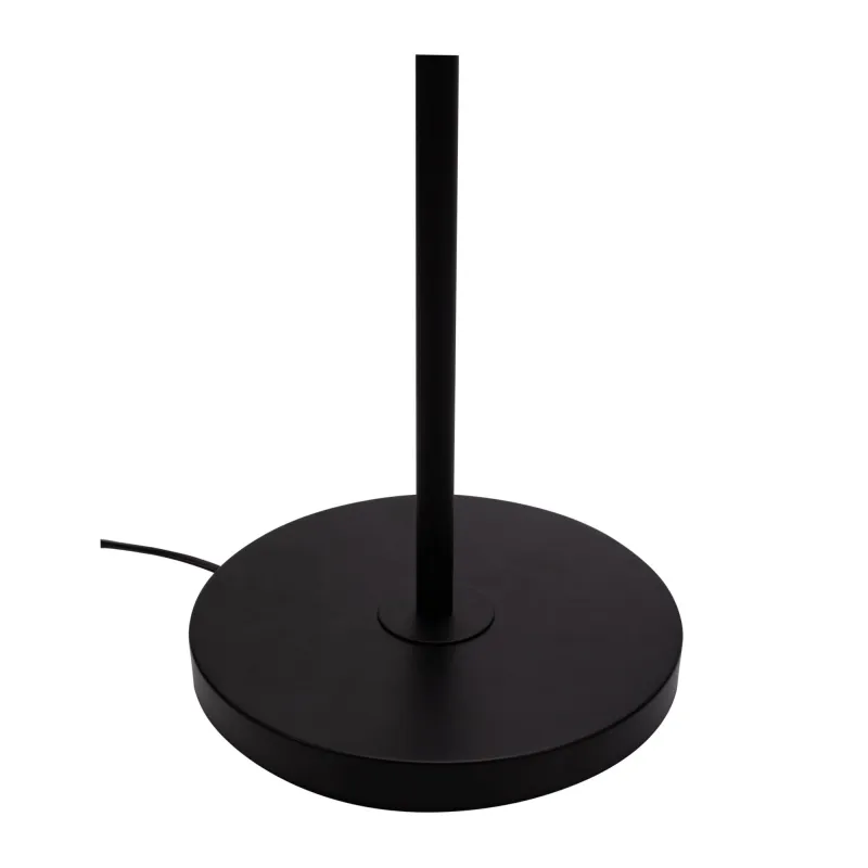 Lampadaire Timber Pearl max20W E27 Noir 230V papier tressé/métal