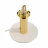 Lampe à poser Splendid Pearl max20W G9 Blanc/Doré 230V Verre/Métal